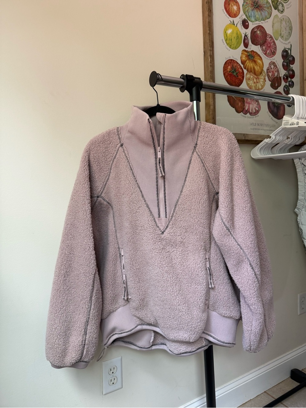 Free People Ready Set Rib Fleece Pullover - Picture 5 of 6
